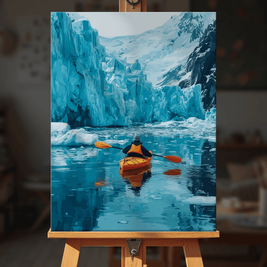 Paint by numbers - Glacial Paddle - MyArt