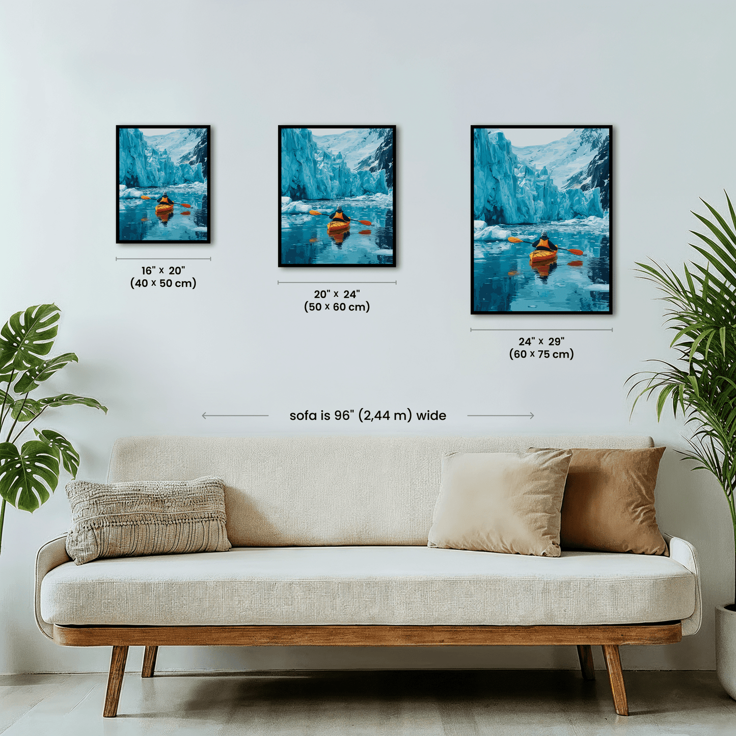 Paint by numbers - Glacial Paddle - MyArt