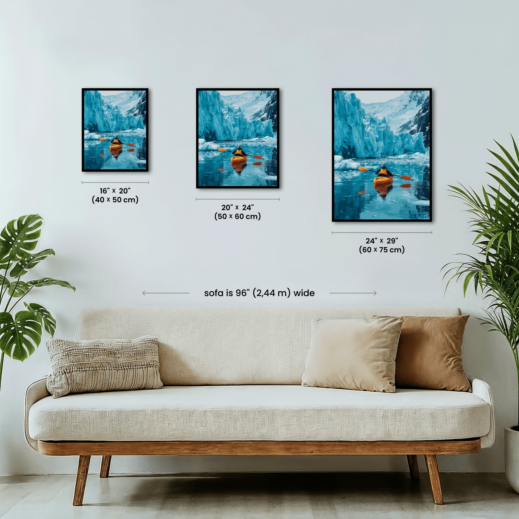 Paint by numbers - Glacial Paddle - MyArt