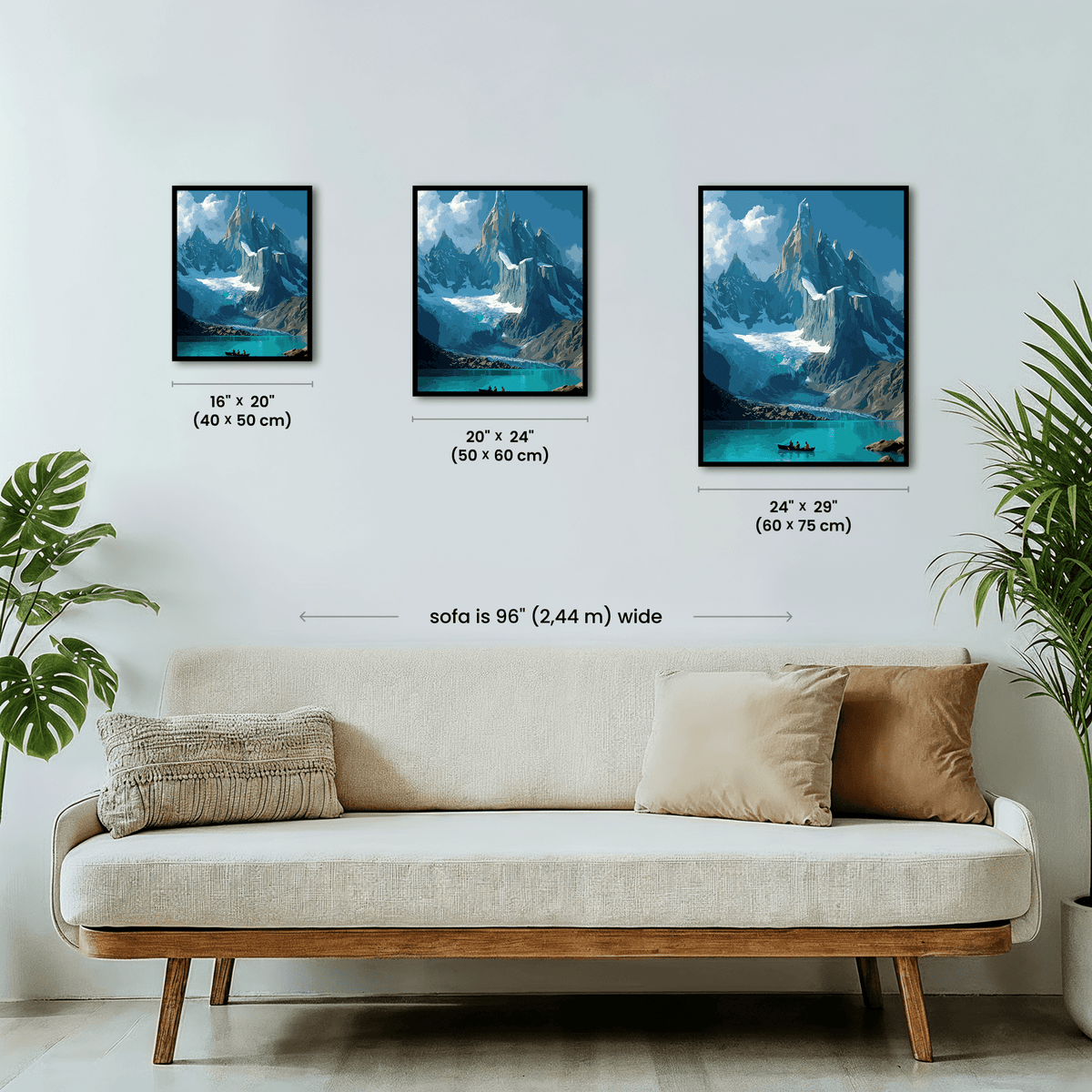 Paint by numbers - Glacial Peaks - MyArt
