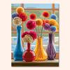 Glass Dahlias