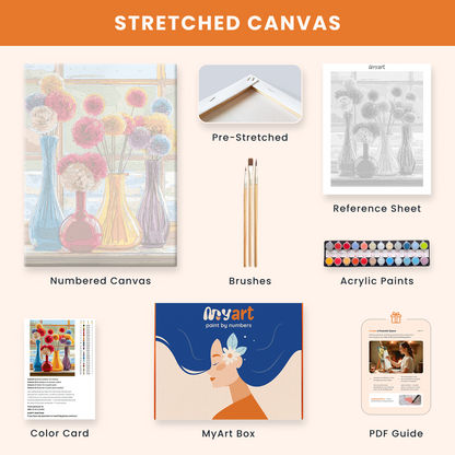 Glass Dahlias