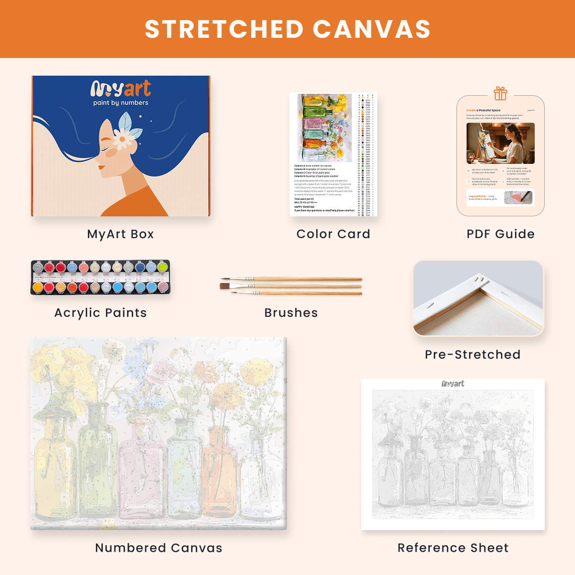 Paint by numbers - Glass Harmony - MyArt