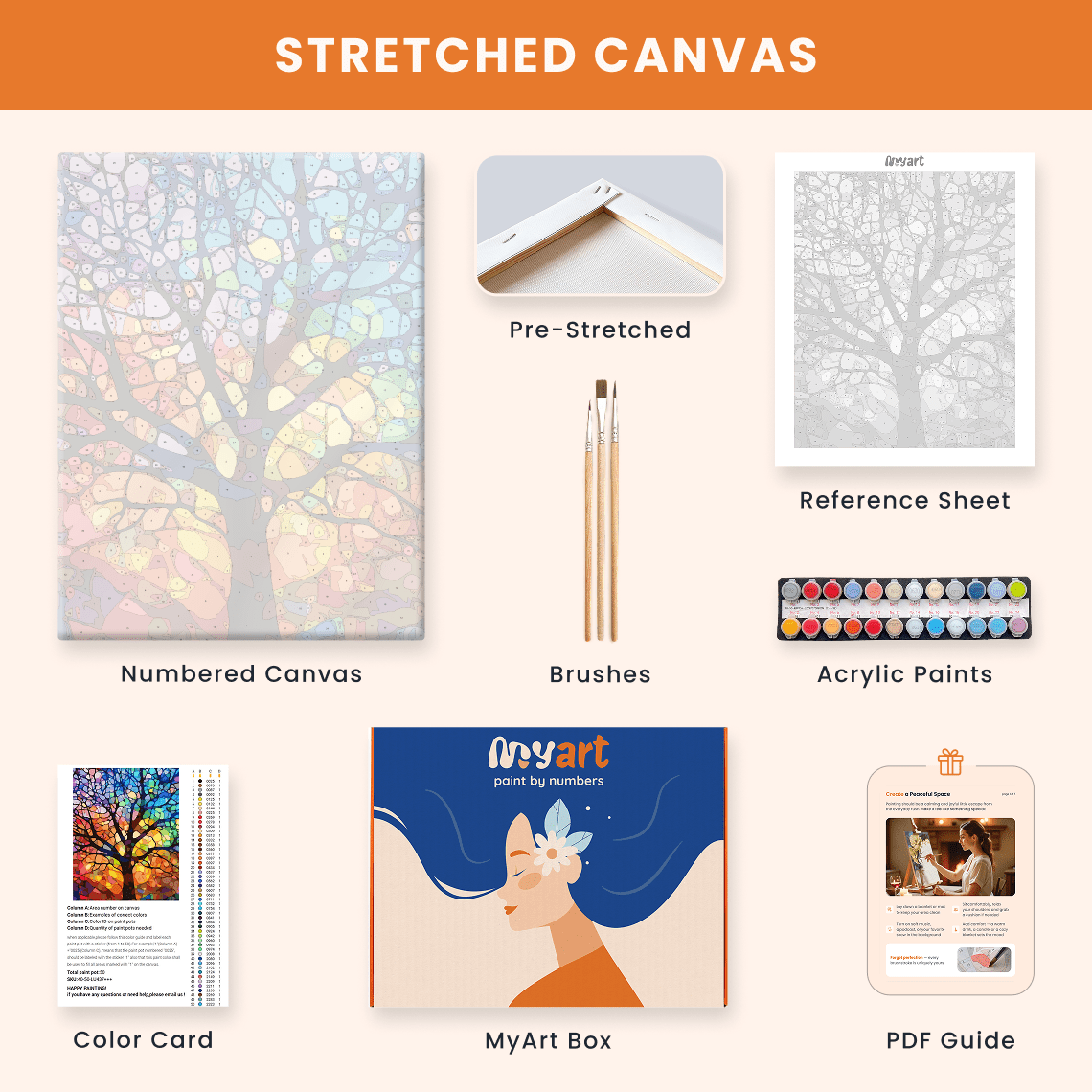 Paint by numbers - Glass Roots - MyArt