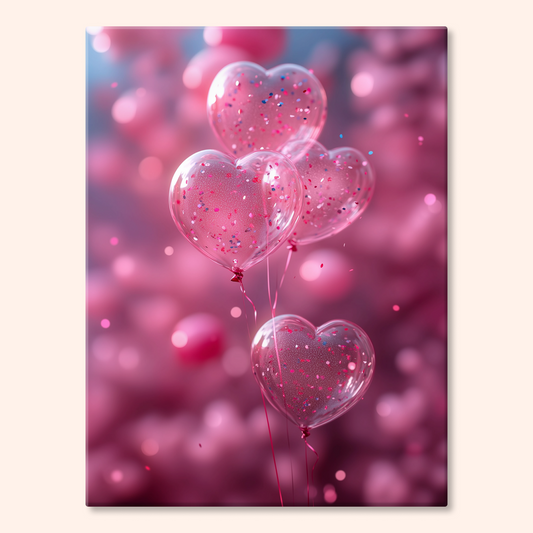 Glitter Hearts