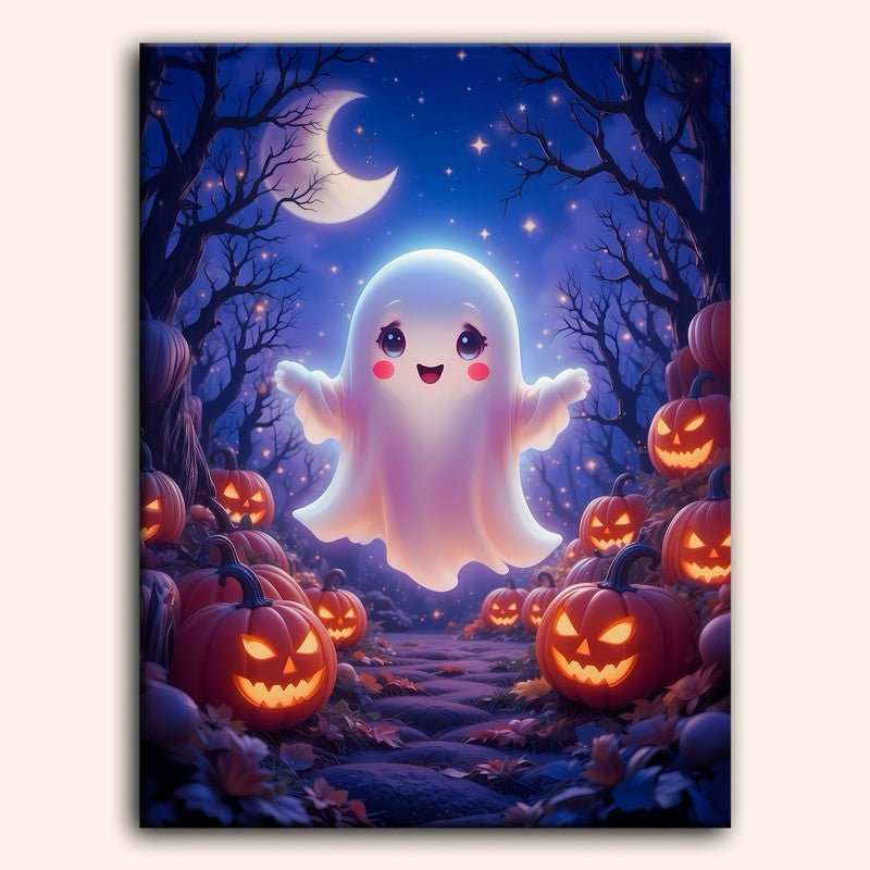 Paint by numbers - Glowing Ghost - MyArt