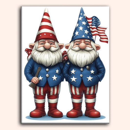 Paint by numbers - Gnome Duo - MyArt