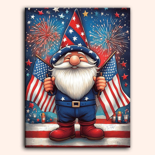Paint by numbers - Gnome Parade - MyArt