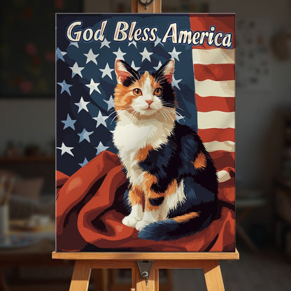 Paint by numbers - God Bless - MyArt