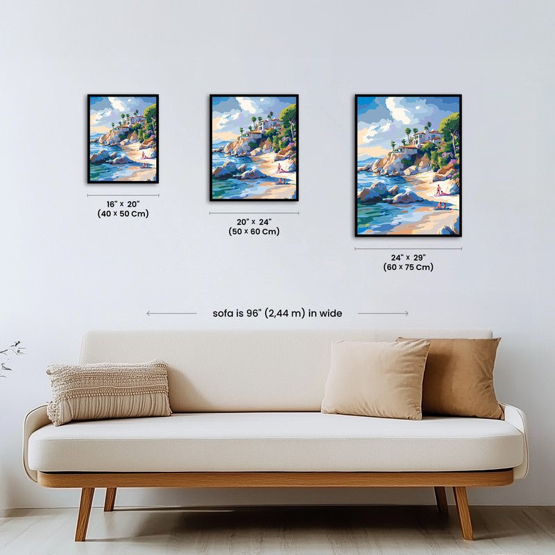 Paint by numbers - Golden Coast - MyArt