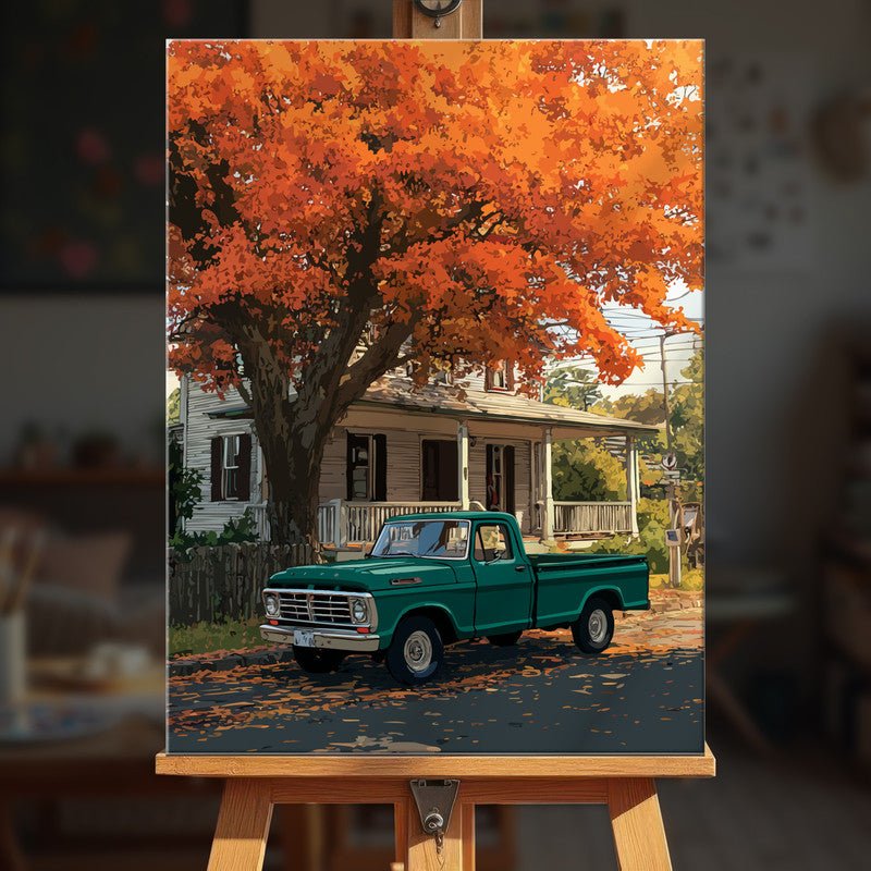 Paint by numbers - Golden Cottage - MyArt