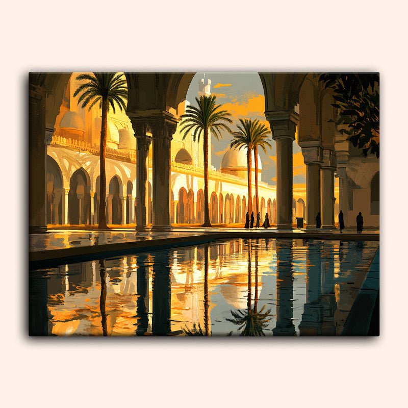 Paint by numbers - Golden Courtyard - MyArt