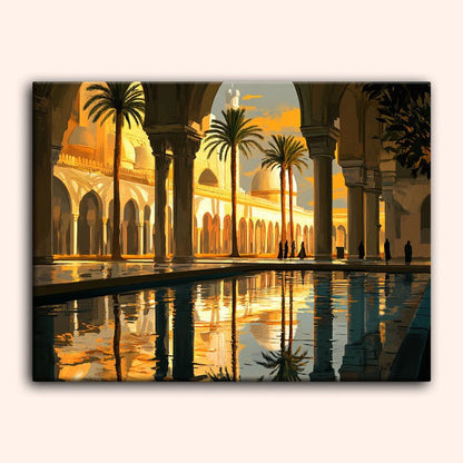 Paint by numbers - Golden Courtyard - MyArt