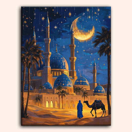 Paint by numbers - Golden Crescent - MyArt