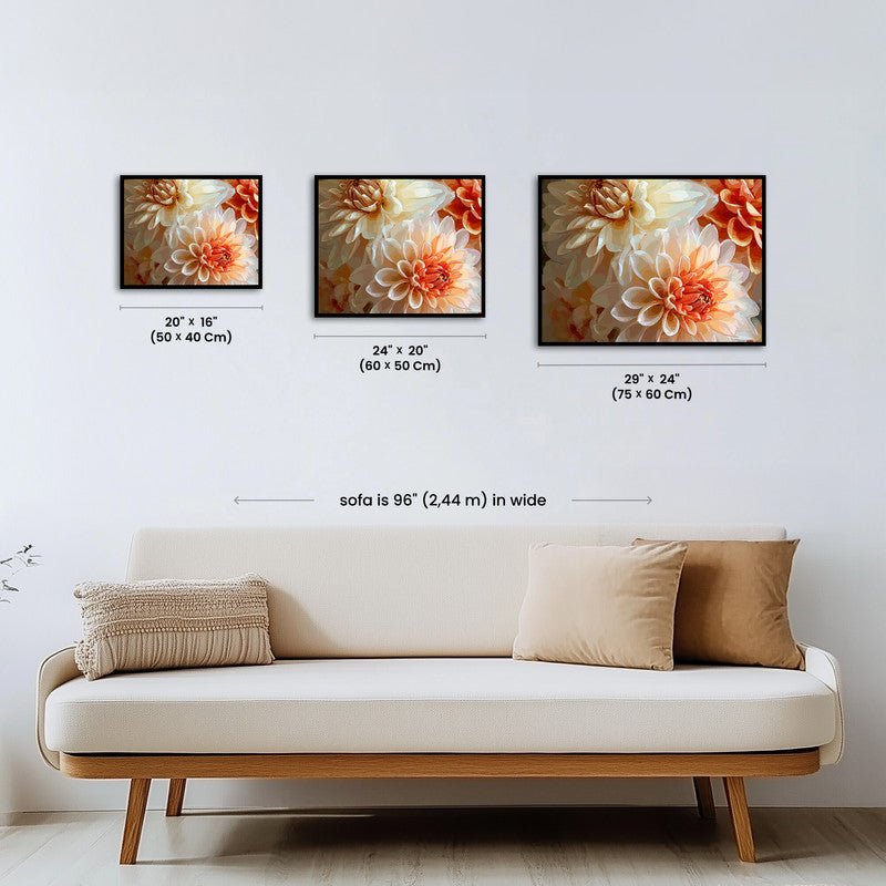 Paint by numbers - Golden Dahlias - MyArt