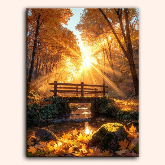 Paint by numbers - Golden Echo - MyArt