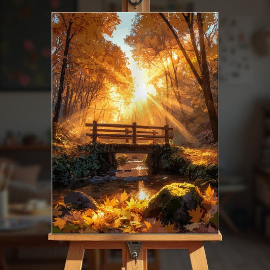 Paint by numbers - Golden Echo - MyArt