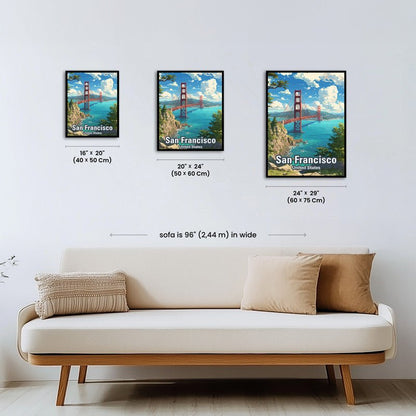 Paint by numbers - Golden Gate - MyArt