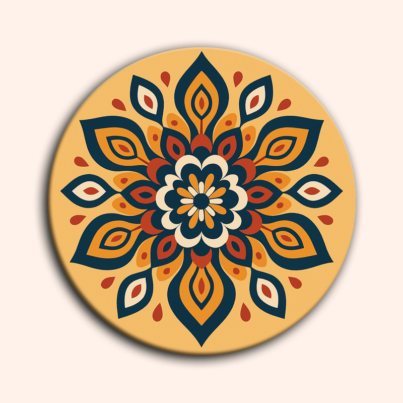 Paint by numbers - Golden Mandala - MyArt