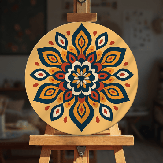 Paint by numbers - Golden Mandala - MyArt