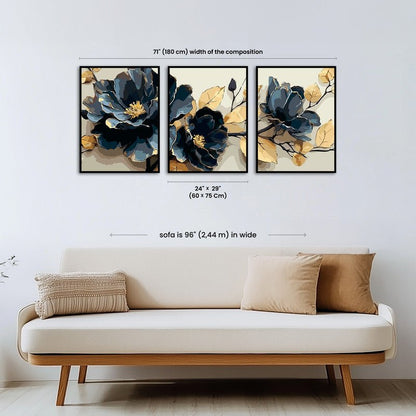 Paint by numbers - Golden Midnight - MyArt
