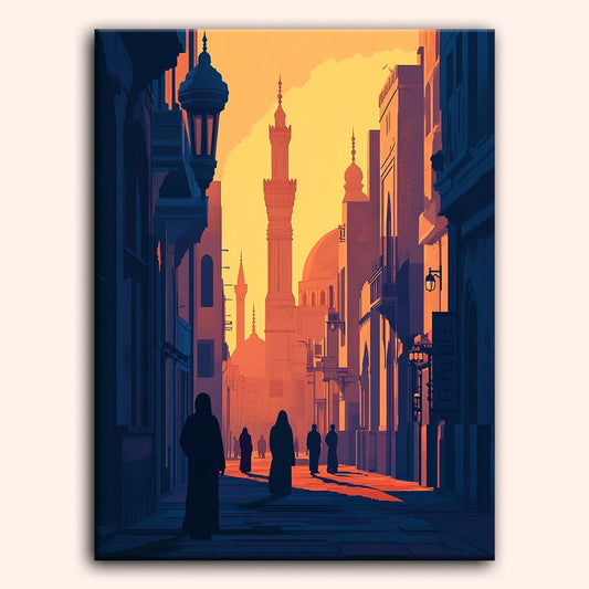 Paint by numbers - Golden Minarets - MyArt