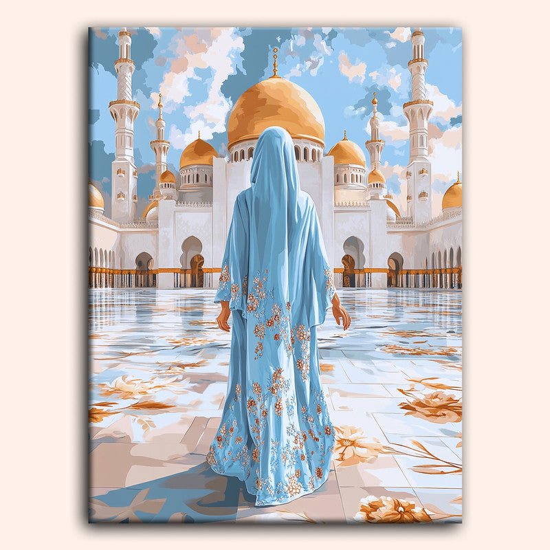 Paint by numbers - Golden Mosque - MyArt