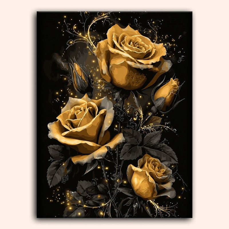 Paint by numbers - Golden Mystery - MyArt