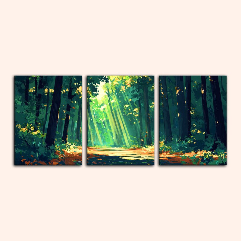 Paint by numbers - Golden Path - MyArt