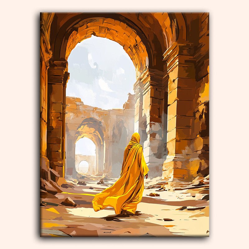 Paint by numbers - Golden Ruins - MyArt