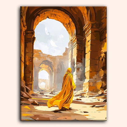 Paint by numbers - Golden Ruins - MyArt