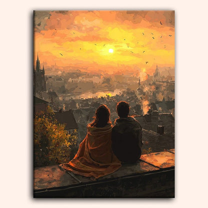 Paint by numbers - Golden Silence - MyArt