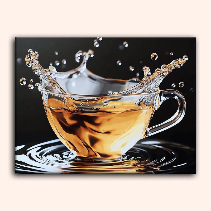 Paint by numbers - Golden Splash - MyArt