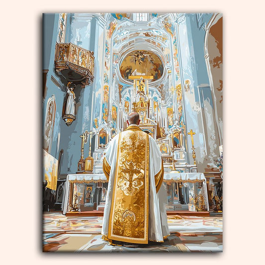 Paint by numbers - Golden Vestment - MyArt