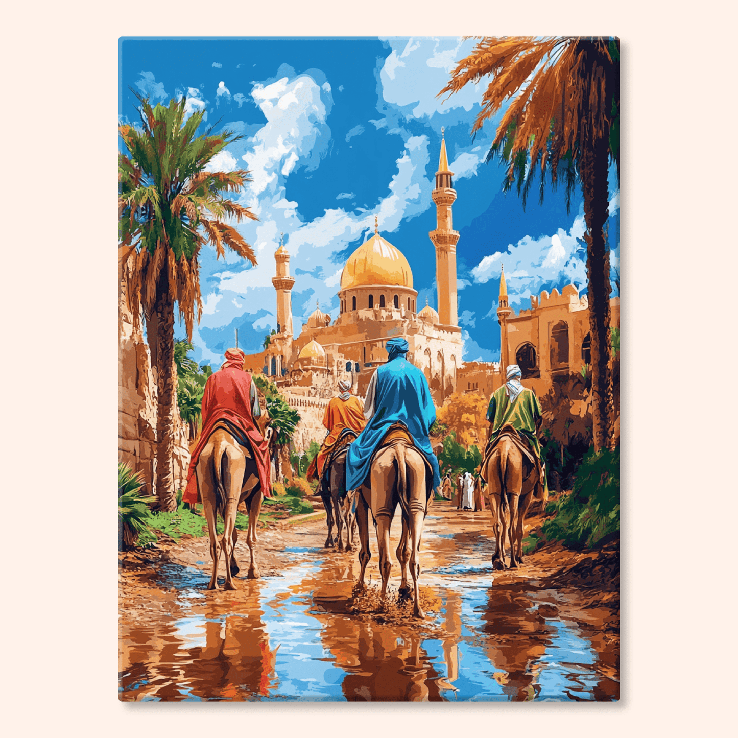 Paint by numbers - Golden Caravan - MyArt