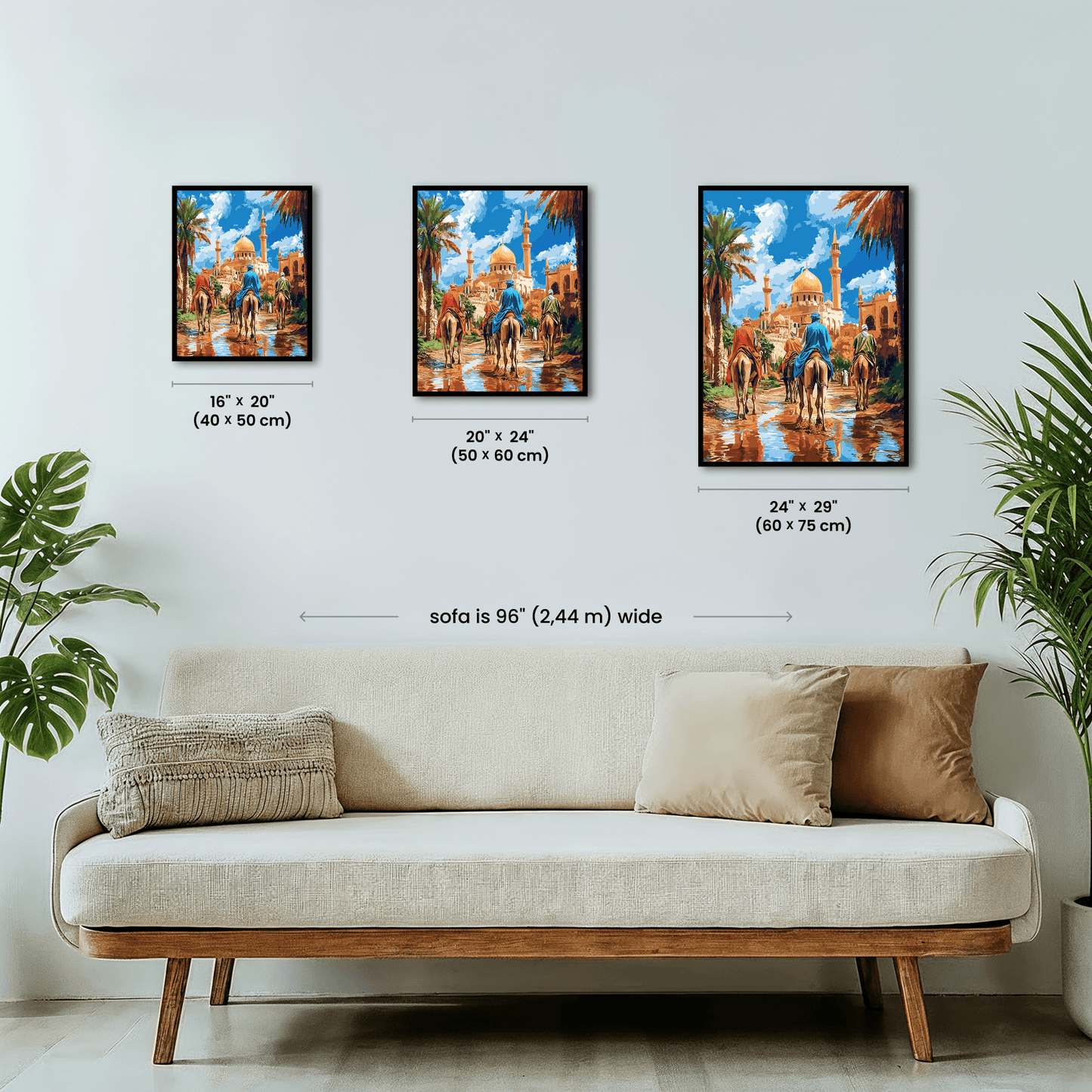 Paint by numbers - Golden Caravan - MyArt