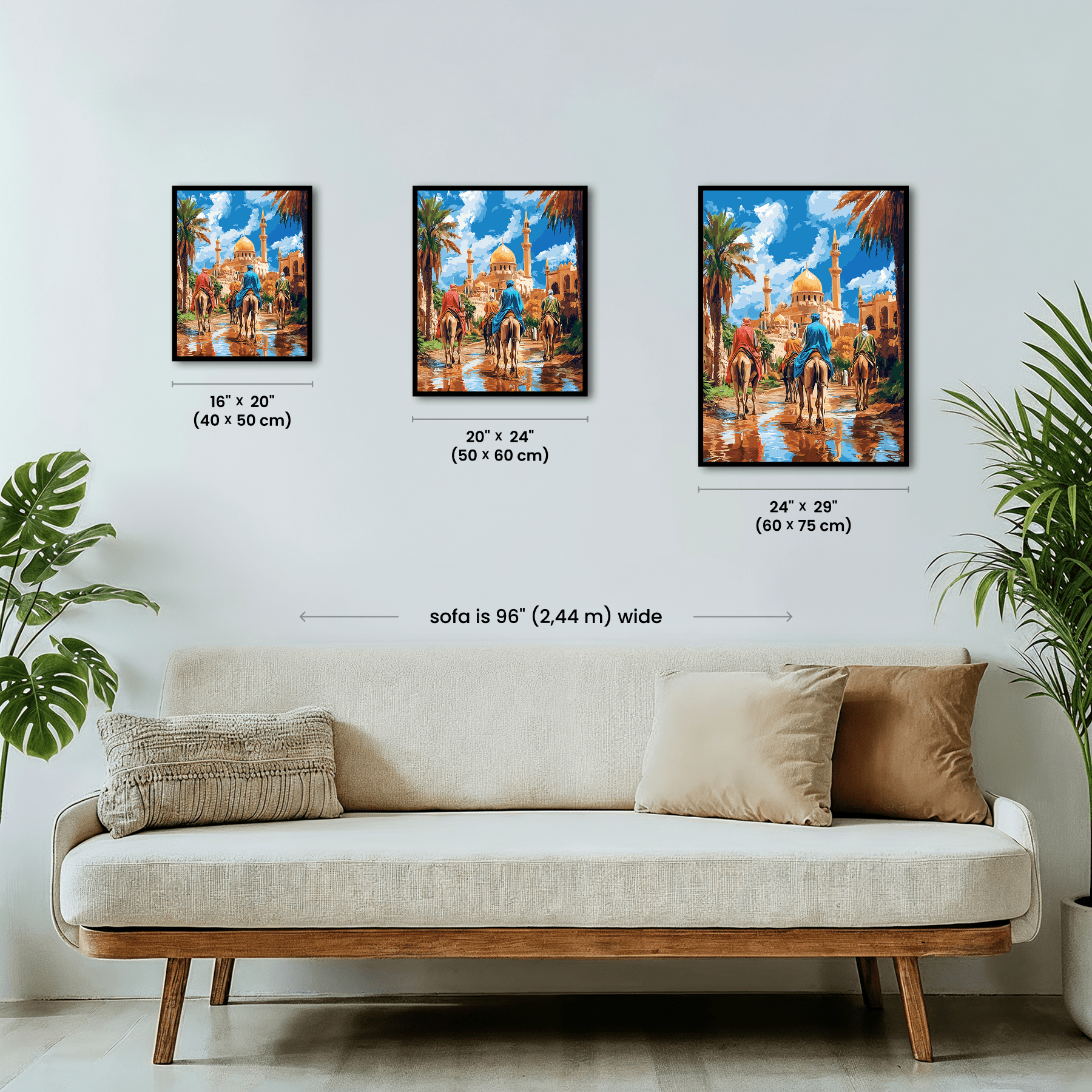 Paint by numbers - Golden Caravan - MyArt