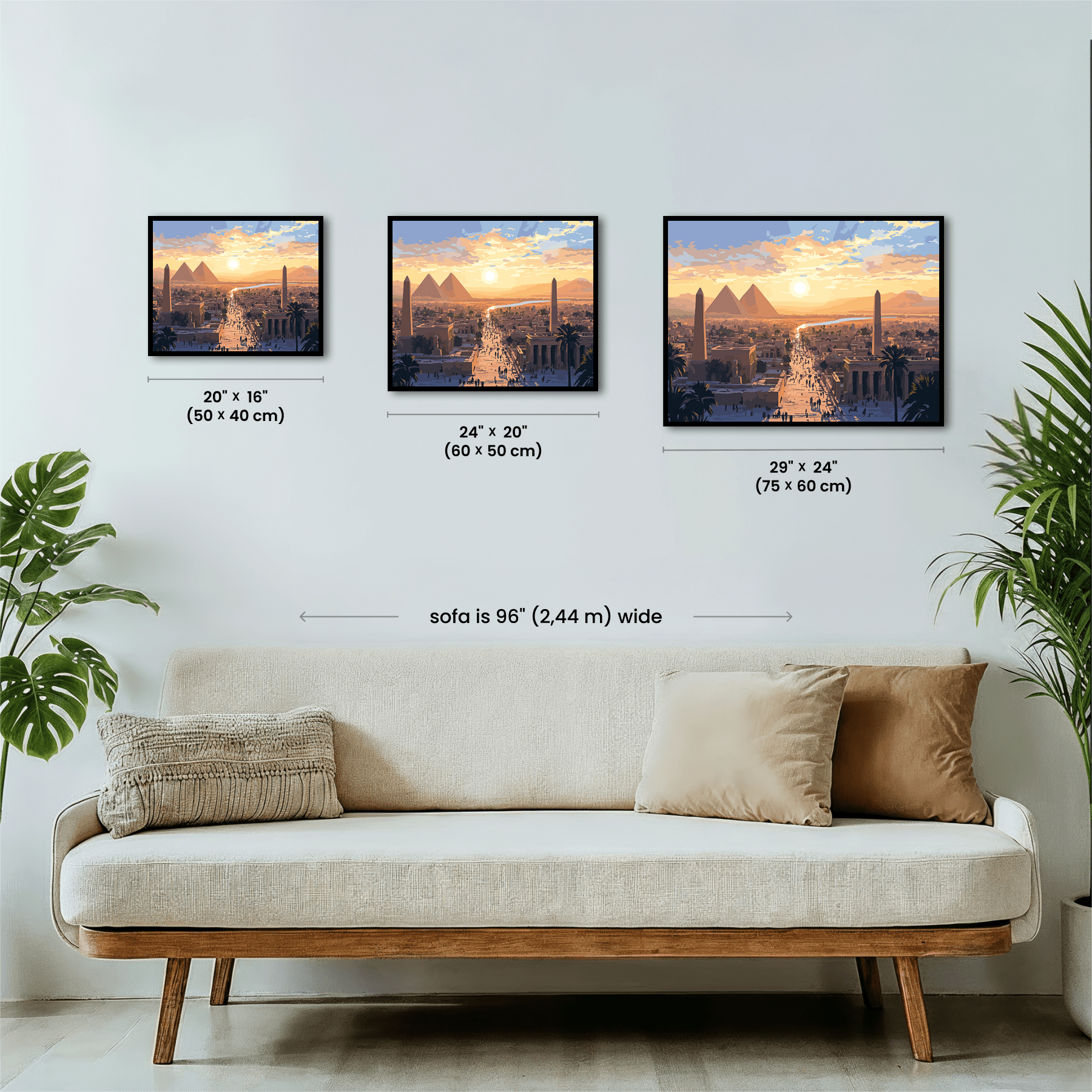 Paint by numbers - Golden City - MyArt