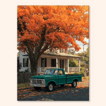 Paint by numbers - Golden Cottage - MyArt