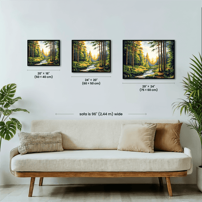 Paint by numbers - Golden Creek - MyArt