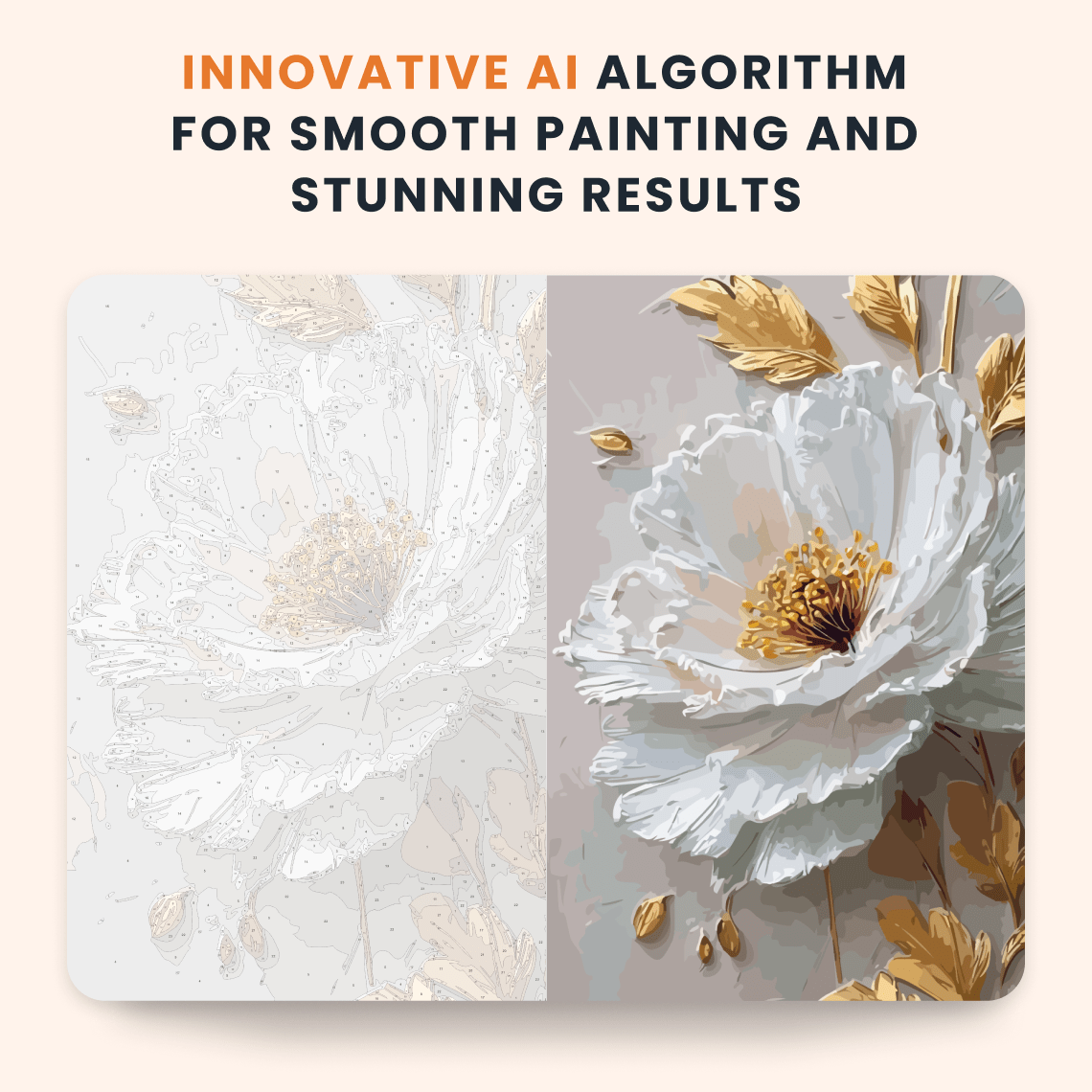 Paint by numbers - Golden Crown - MyArt