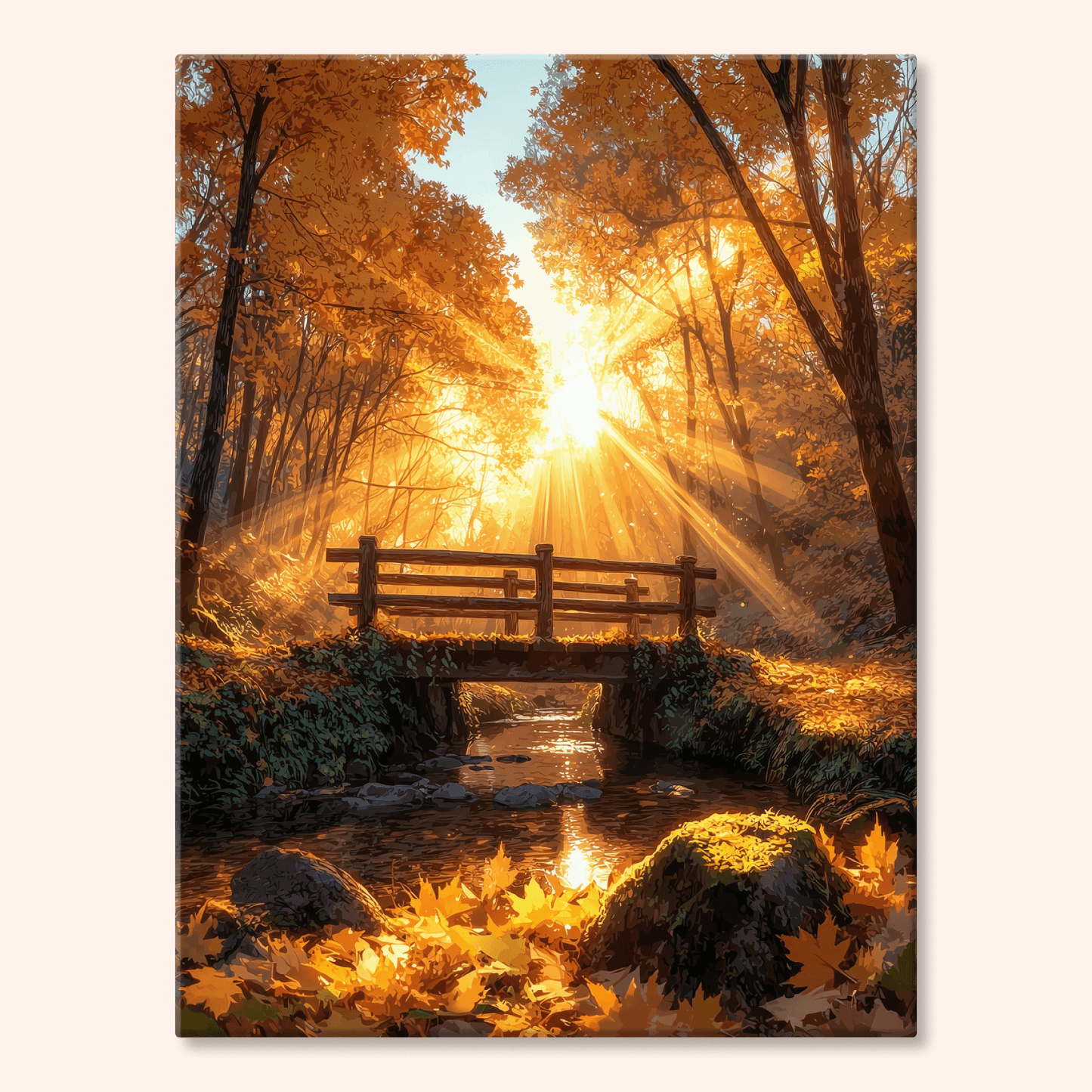 Paint by numbers - Golden Echo - MyArt