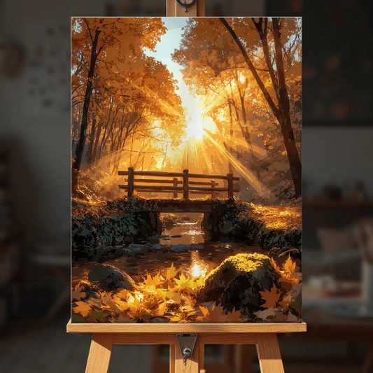 Paint by numbers - Golden Echo - MyArt