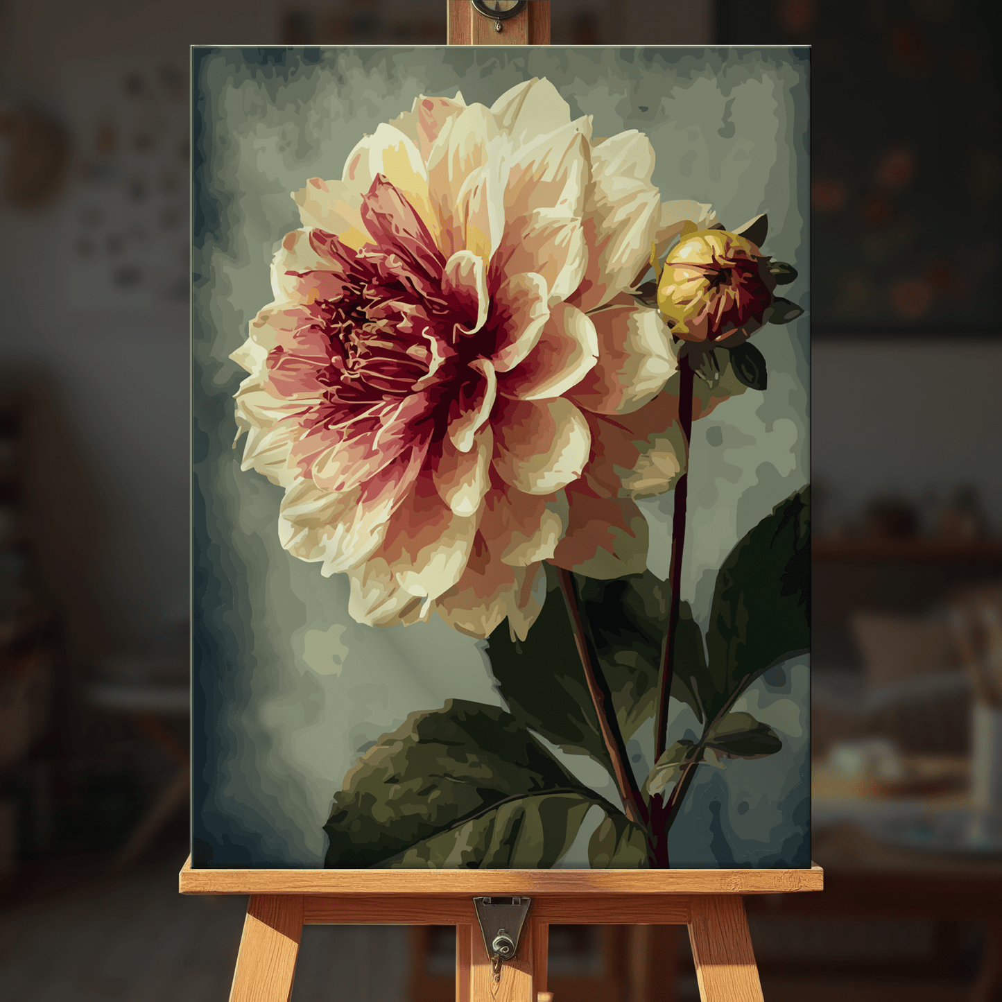 Paint by numbers - Golden Florals - MyArt