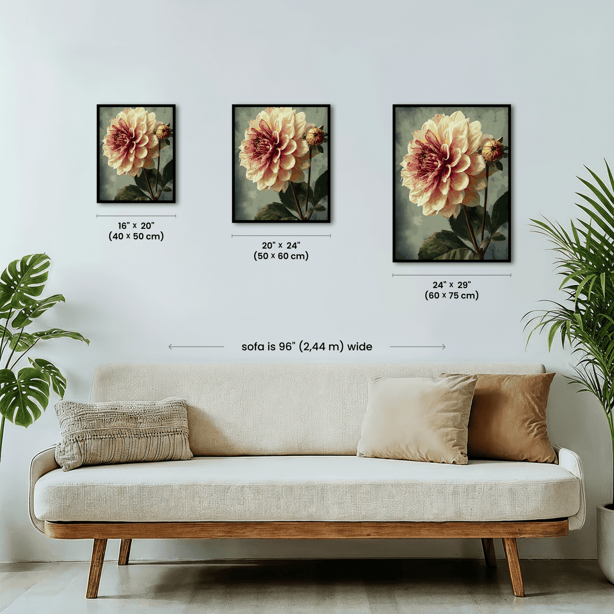 Paint by numbers - Golden Florals - MyArt