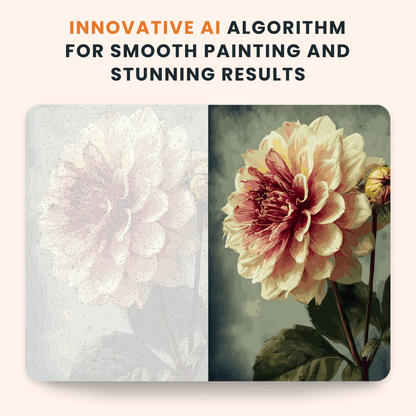 Paint by numbers - Golden Florals - MyArt