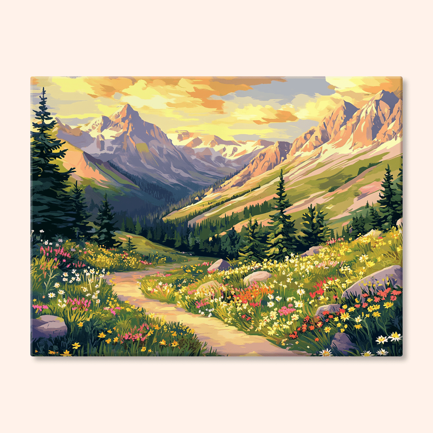 Paint by numbers - Golden Highlands - MyArt