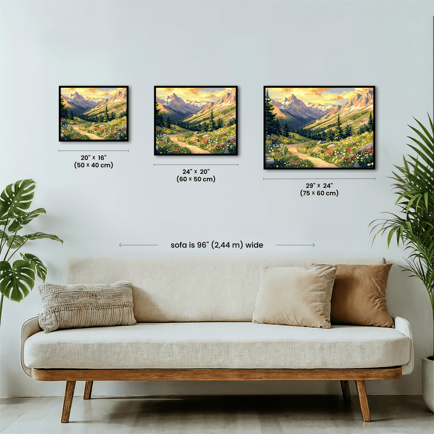 Paint by numbers - Golden Highlands - MyArt