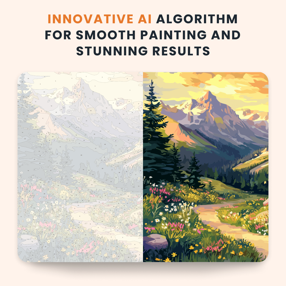 Paint by numbers - Golden Highlands - MyArt