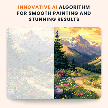 Paint by numbers - Golden Highlands - MyArt